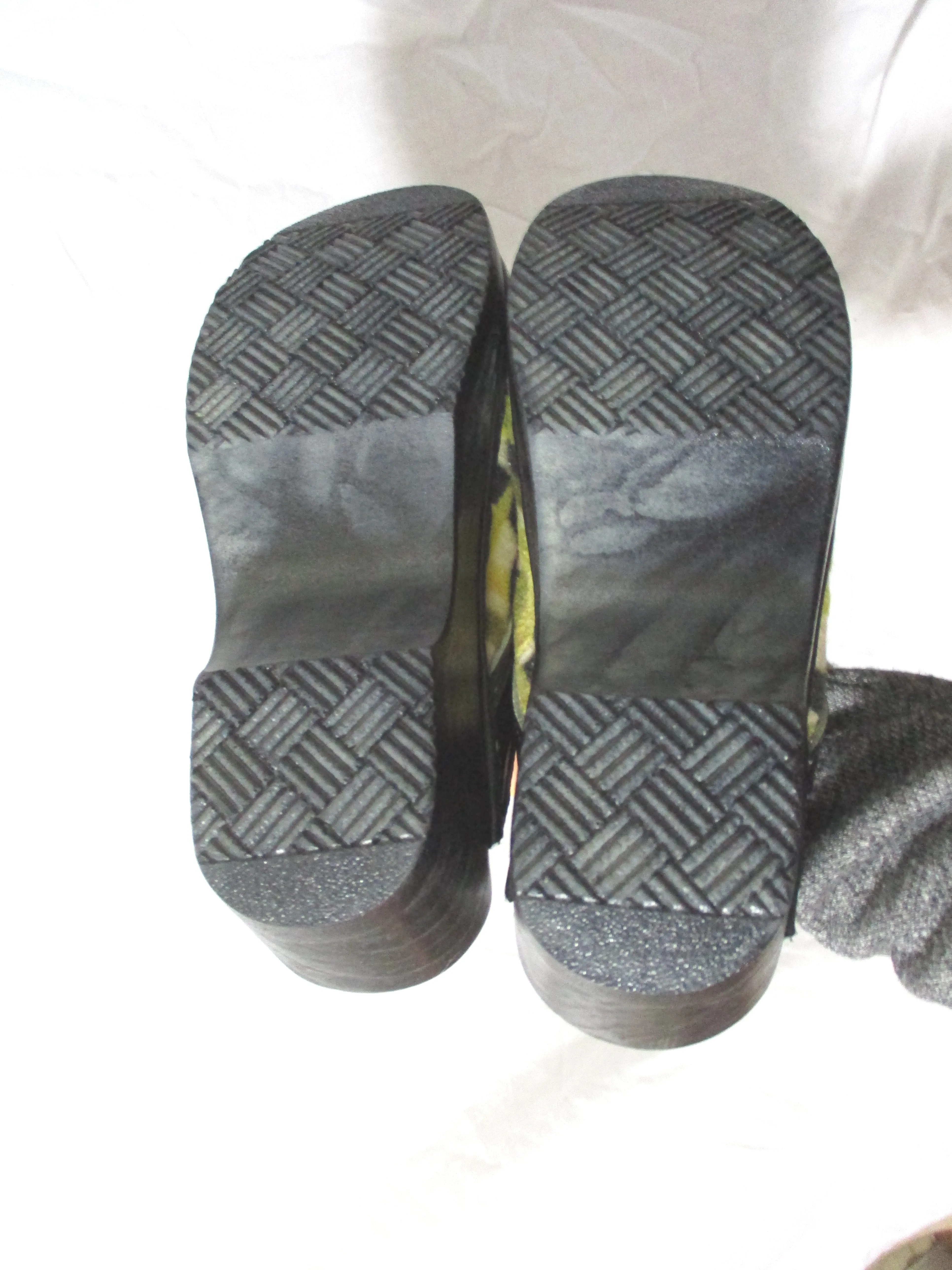 NEW LIORA MANNE Leather Clog Shoe Slip-On Mule CHECK PLAID 40