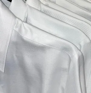 New, White Shirt, Necl:17in