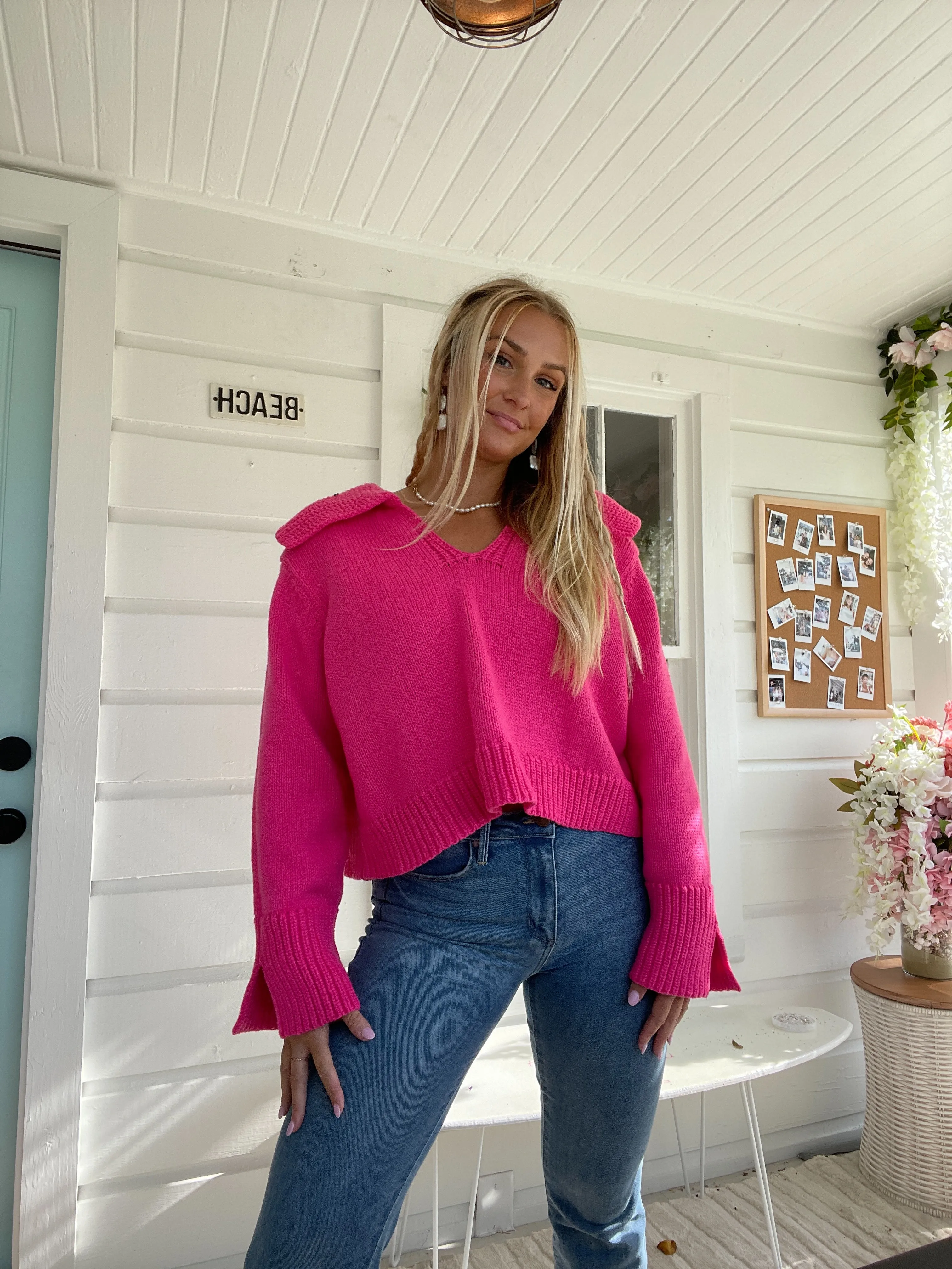 Noah Sweater Pink