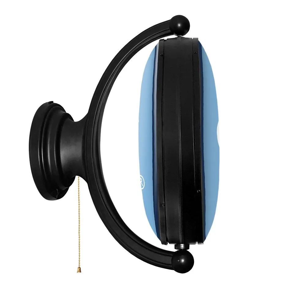 North Carolina Tar Heels: Original Oval Rotating Lighted Wall Sign
