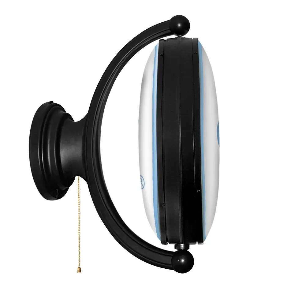 North Carolina Tar Heels: Original Oval Rotating Lighted Wall Sign