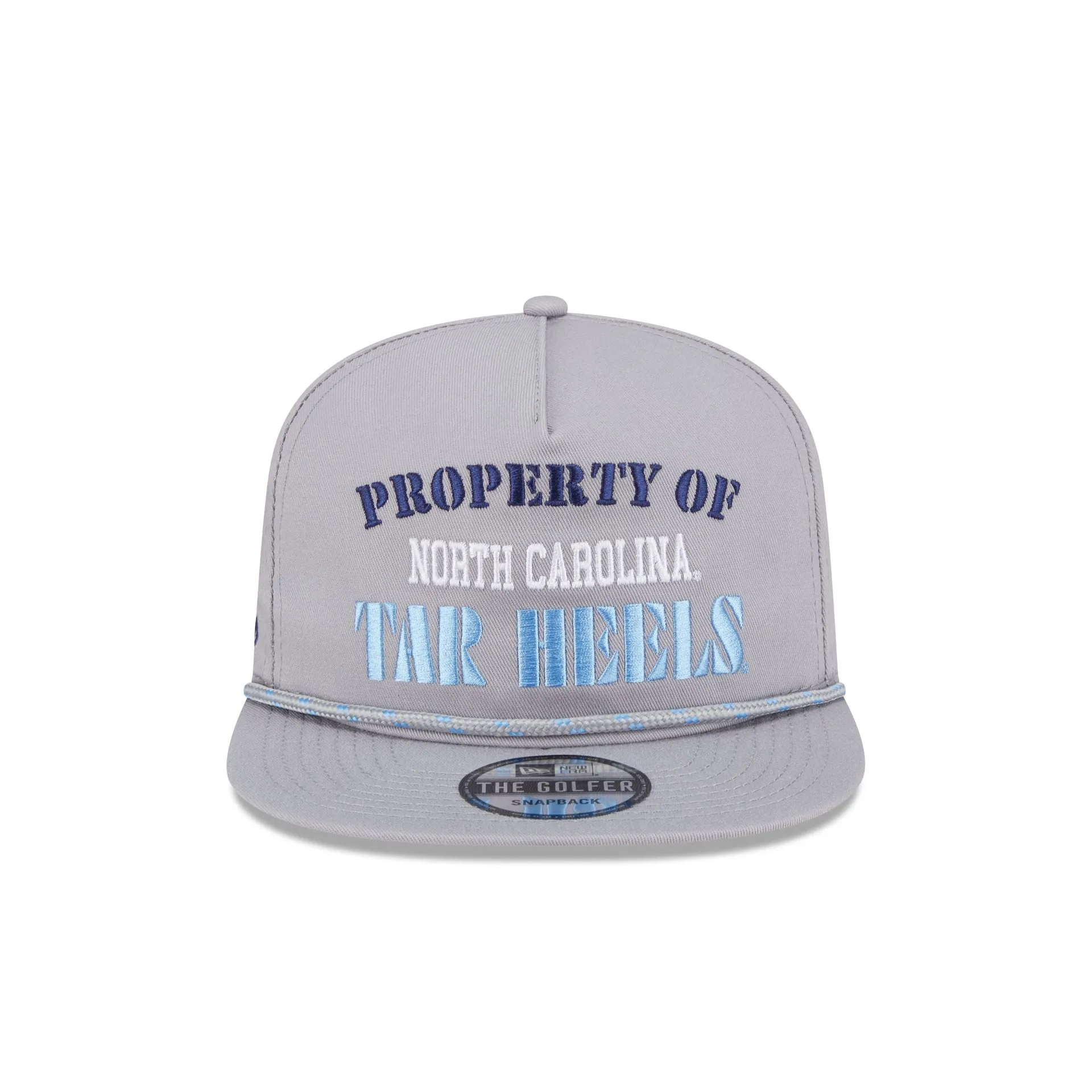 North Carolina Tar Heels Vintage Gray Rope Golfer Hat
