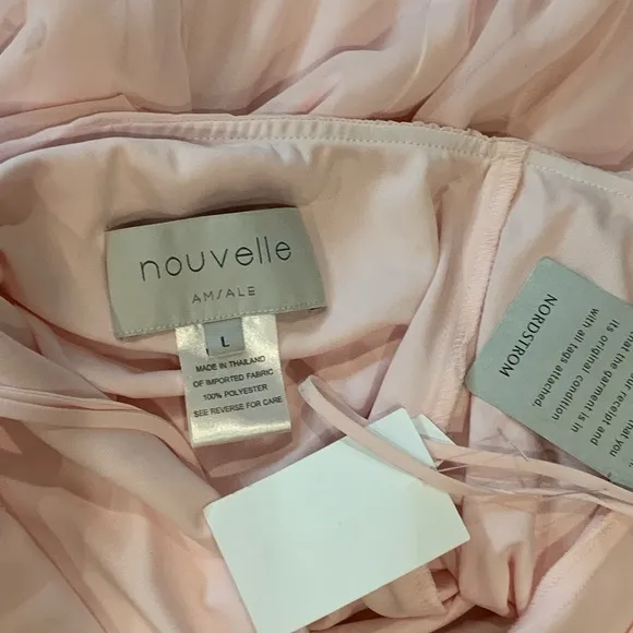 Nouvelle Amsale// Jordan open back dress, size L