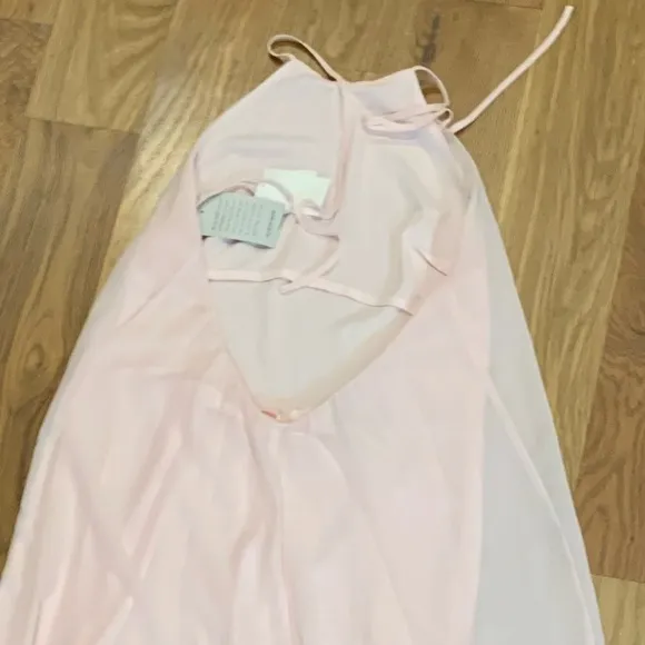 Nouvelle Amsale// Jordan open back dress, size L