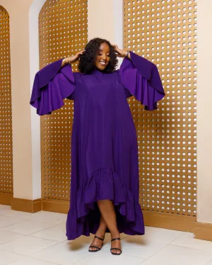 Nyakach Dress - Purple