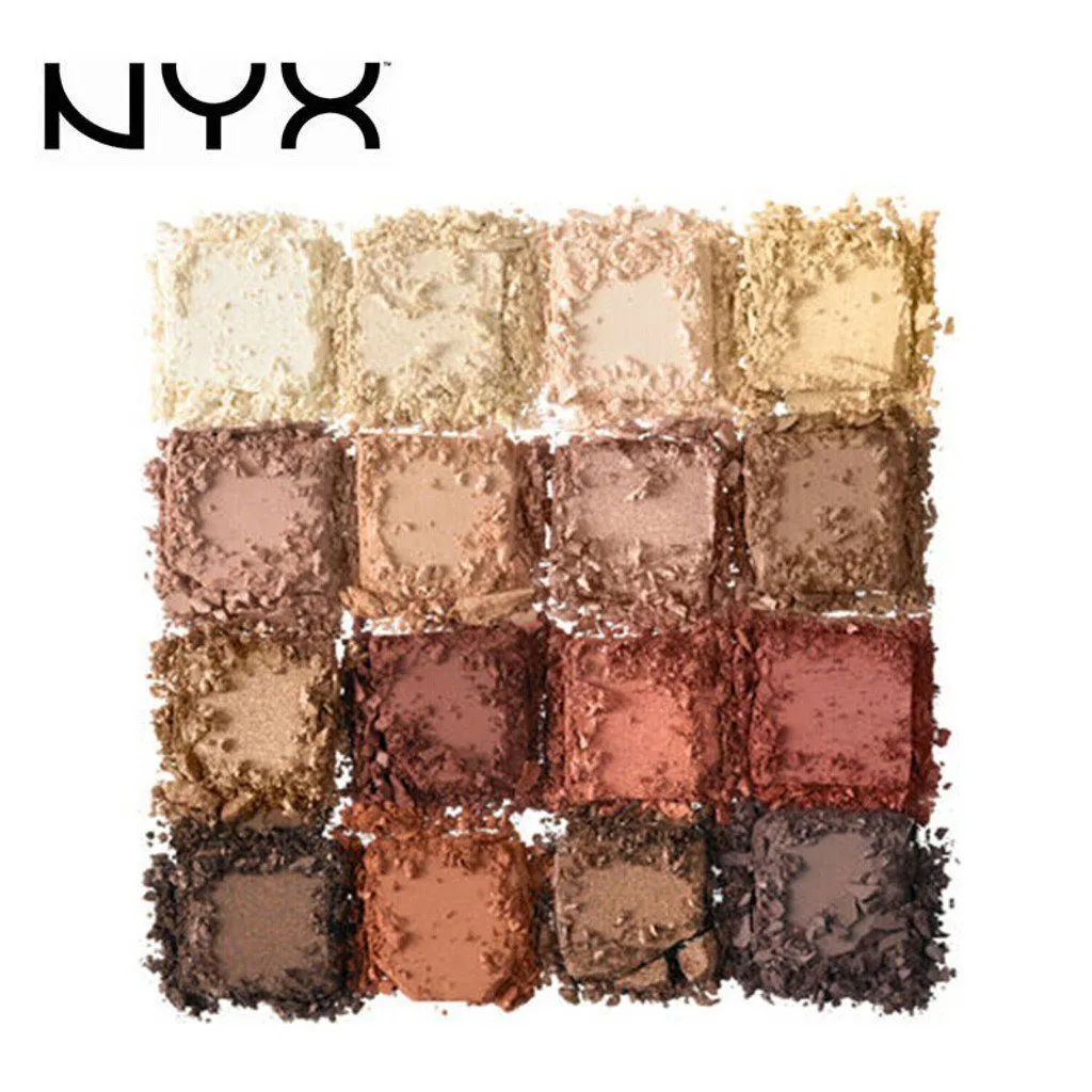 NYX Ultimate 16 Colors Eye Shadow Palette - 03 Warm Neturals