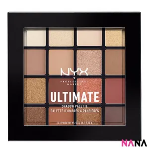 NYX Ultimate 16 Colors Eye Shadow Palette - 03 Warm Neturals