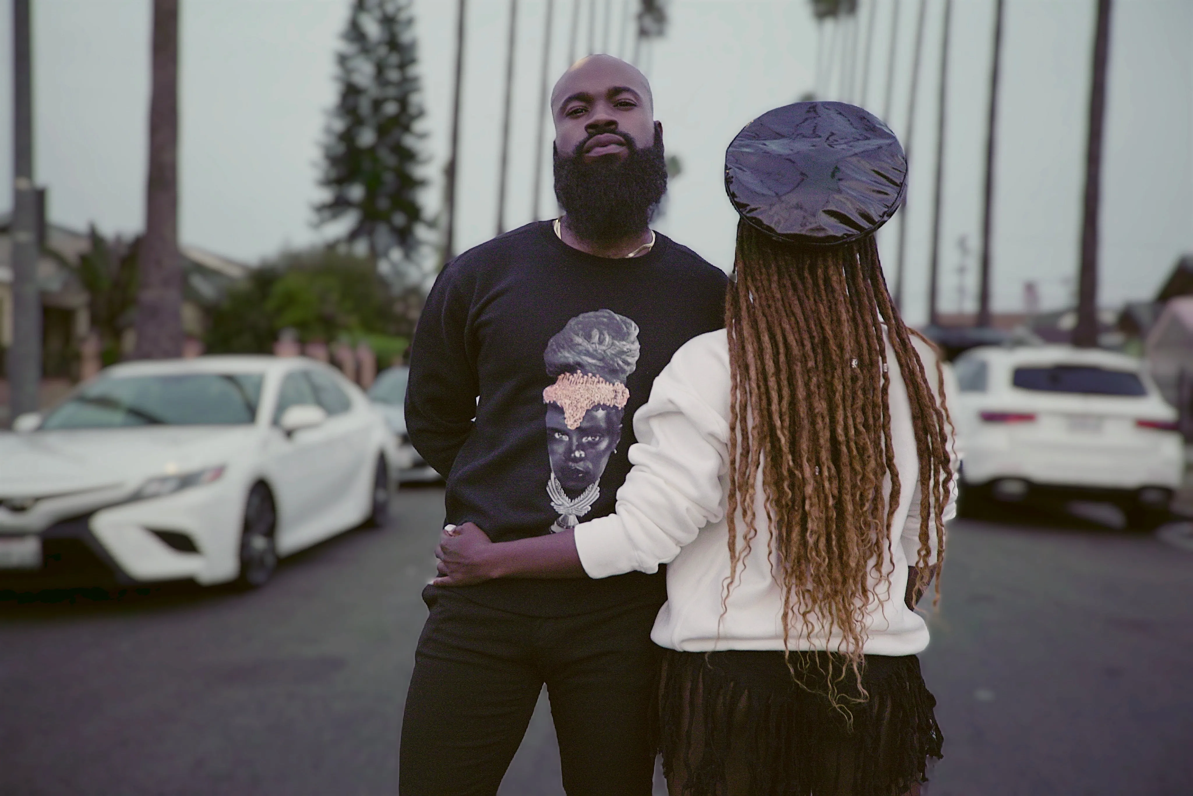 Nzinga Sweatshirt in Chalk