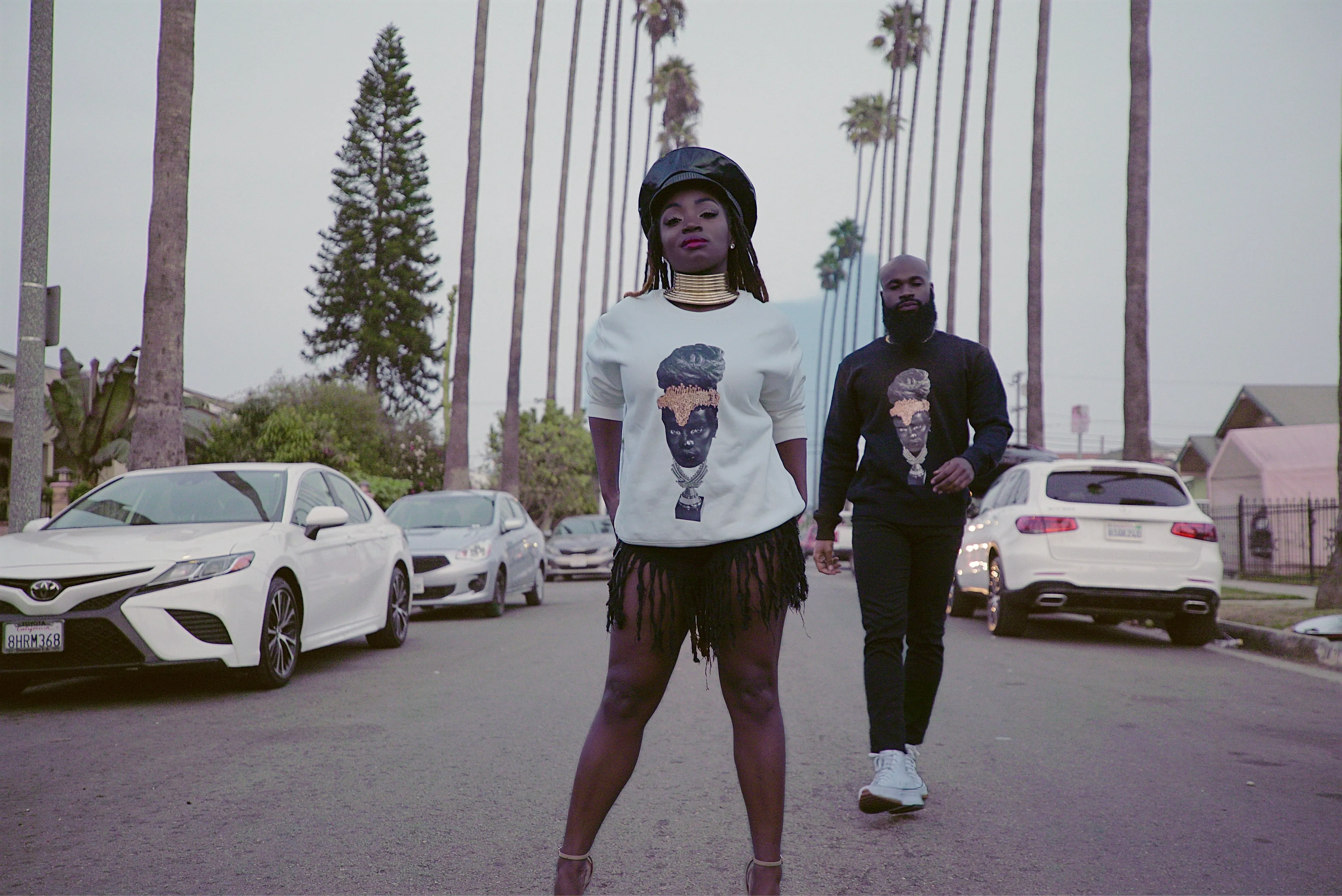 Nzinga Sweatshirt in Chalk