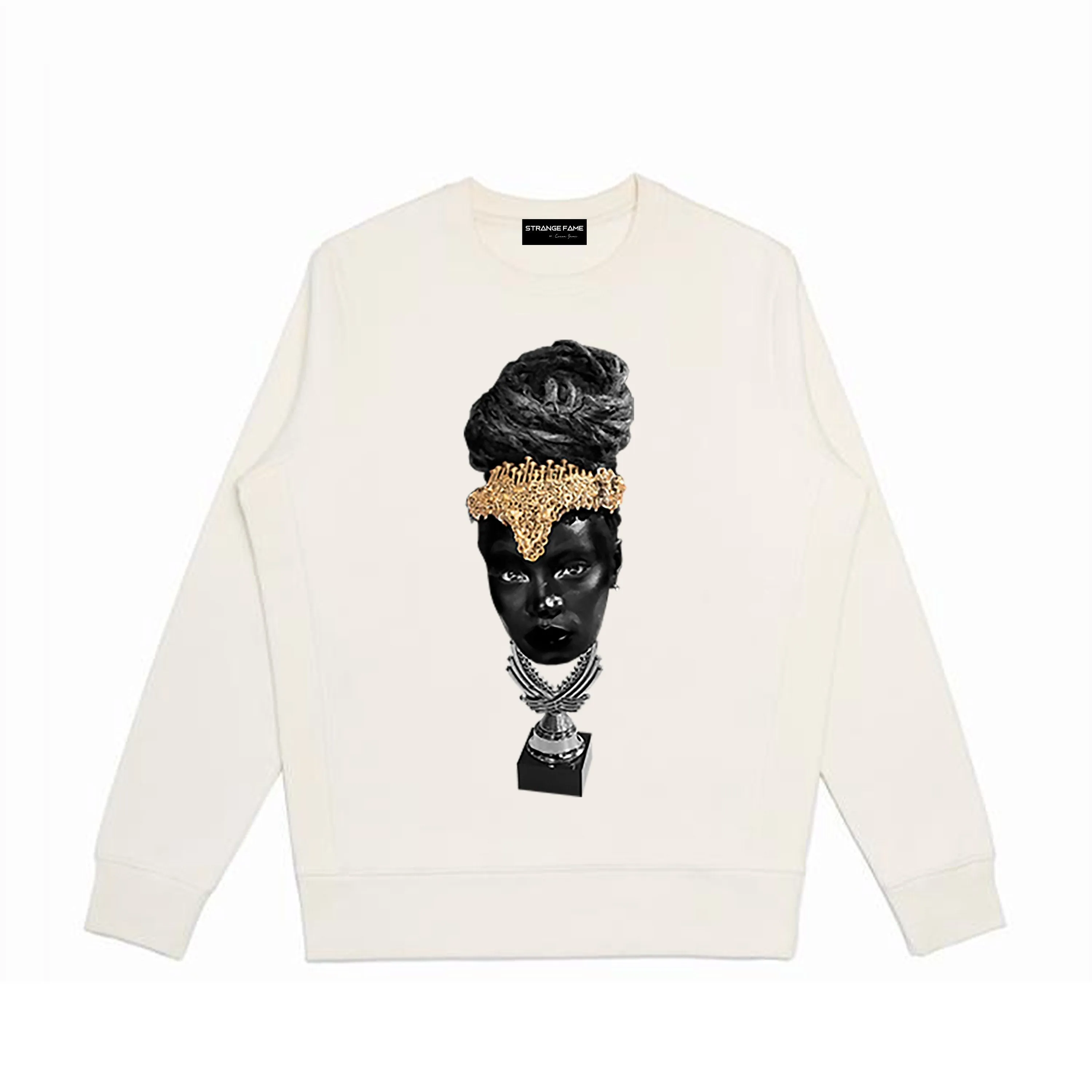 Nzinga Sweatshirt in Chalk