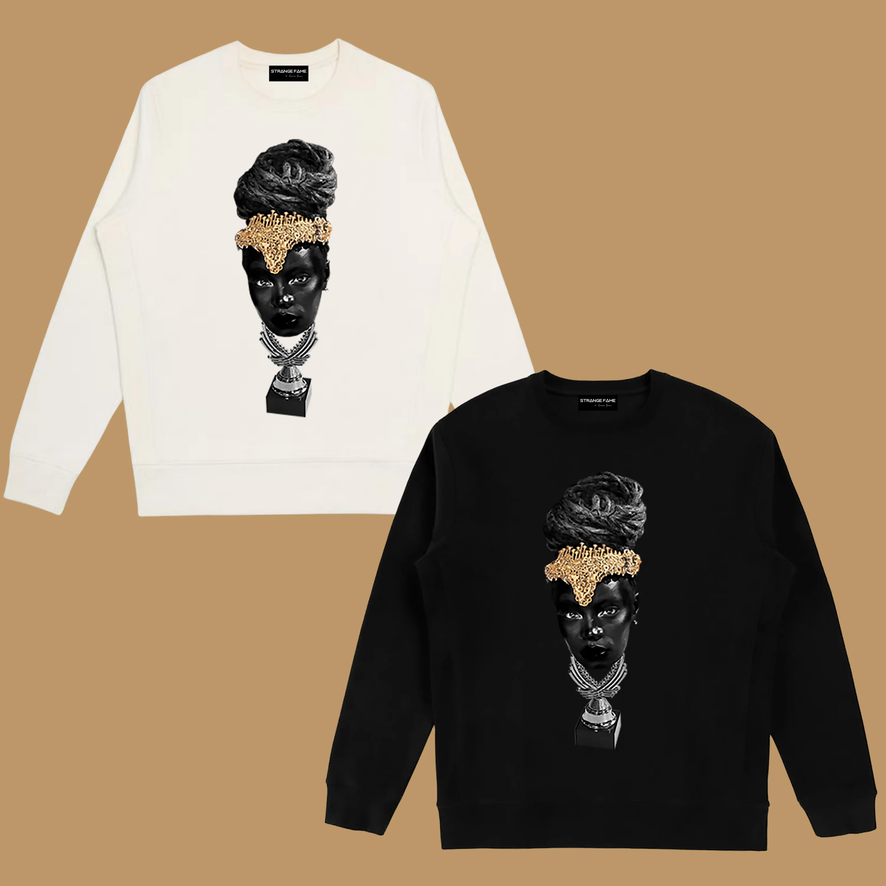 Nzinga Sweatshirt in Chalk