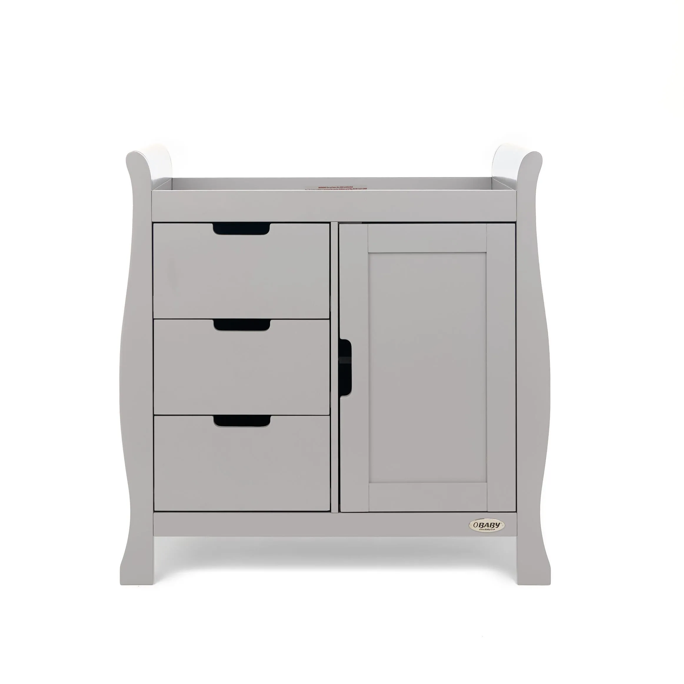 Obaby Stamford Classic 4 Piece Room Set Warm Grey