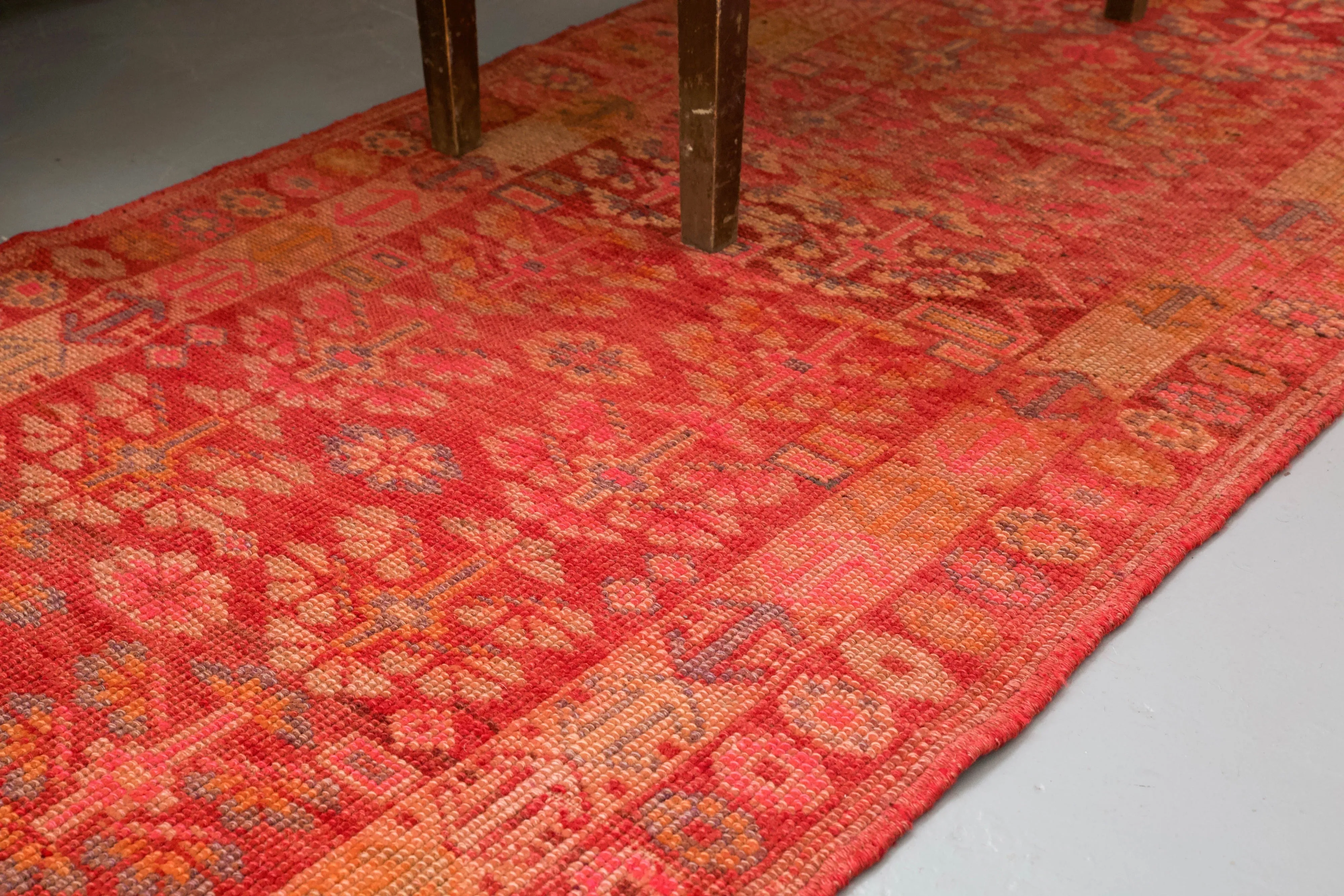 Old Kurdish Herki Runner Rug