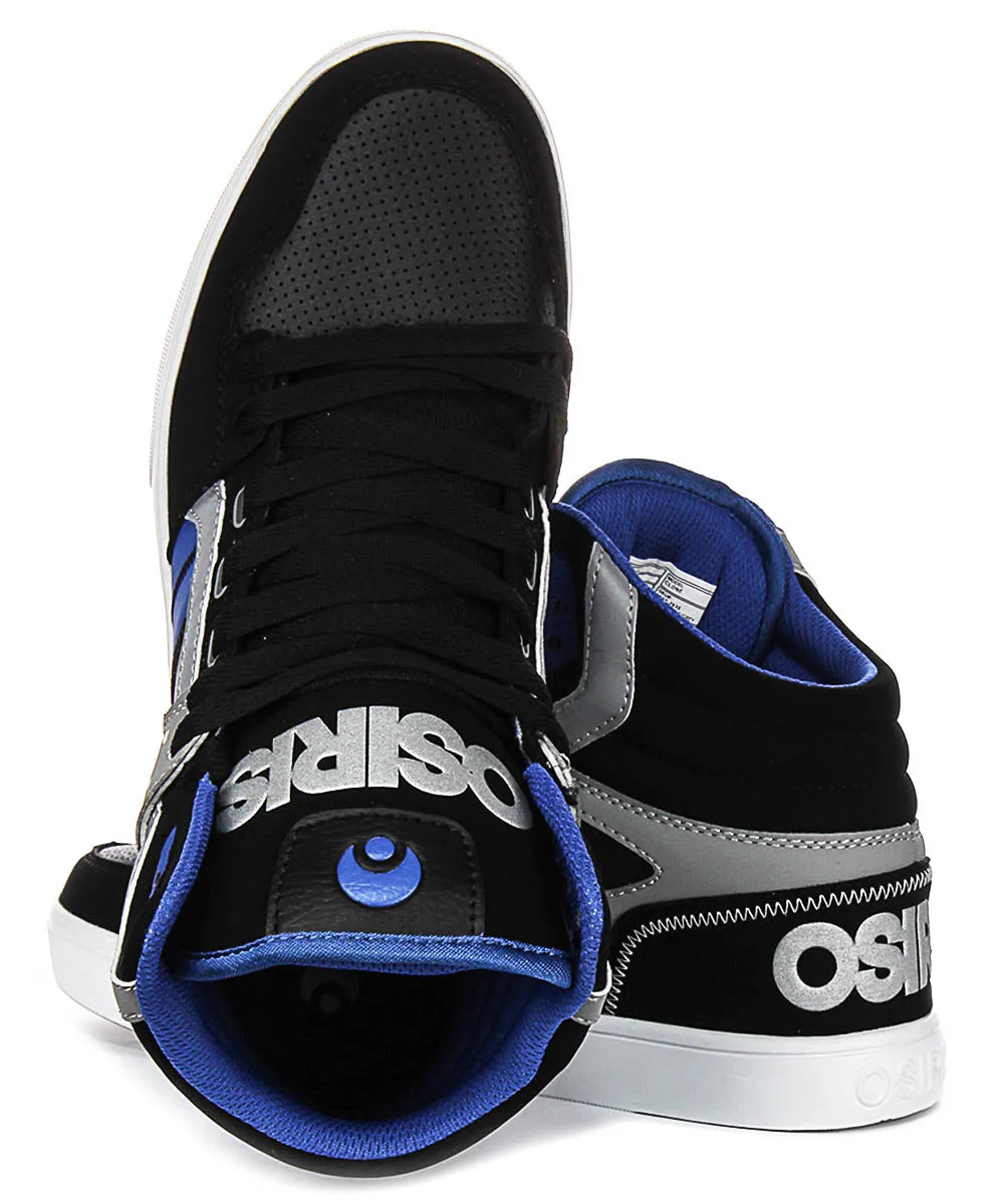 Osiris Clone In Black Blue For Men