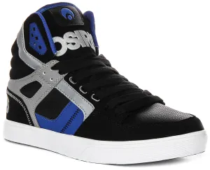 Osiris Clone In Black Blue For Men