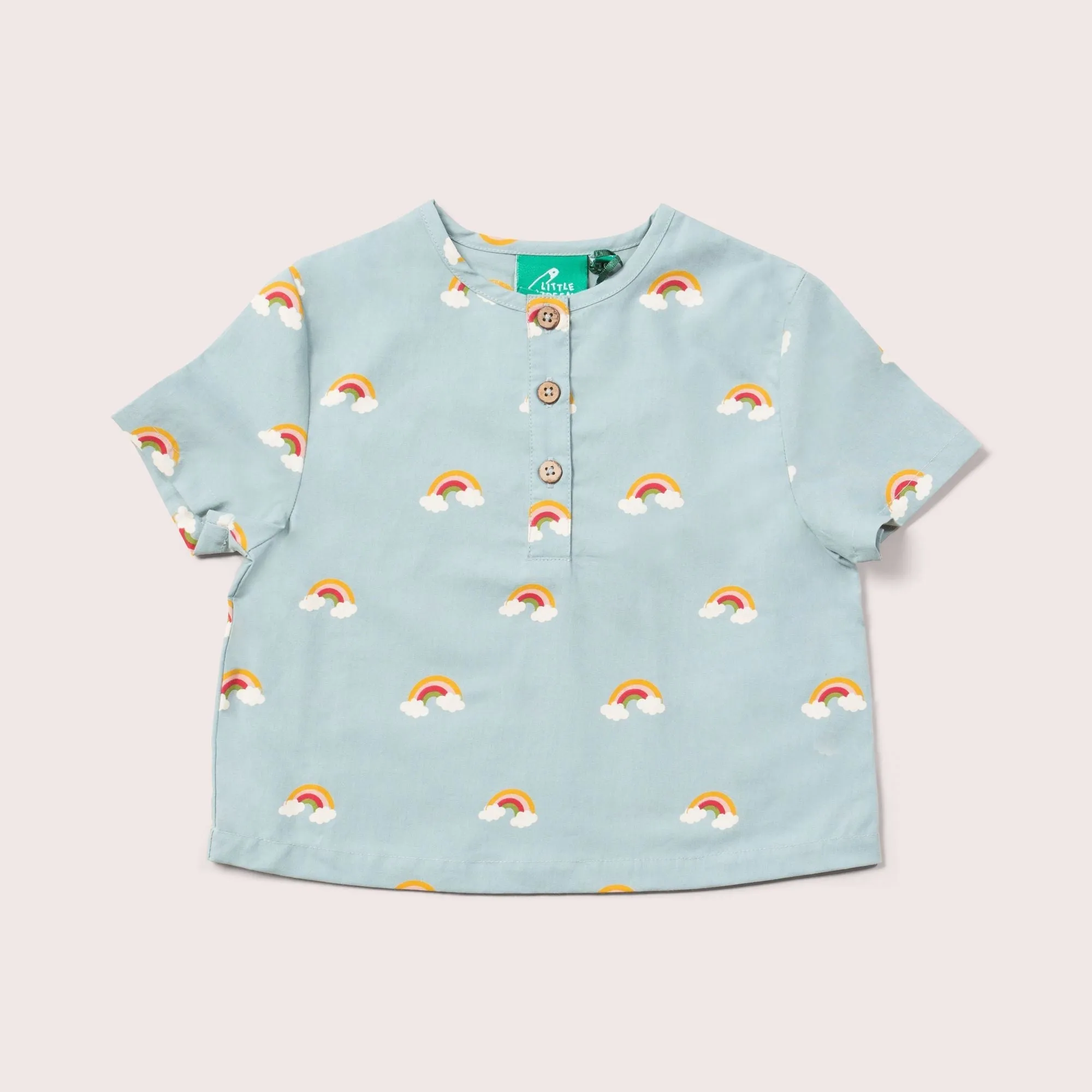 Over The Rainbow Loose Short Sleeve Top