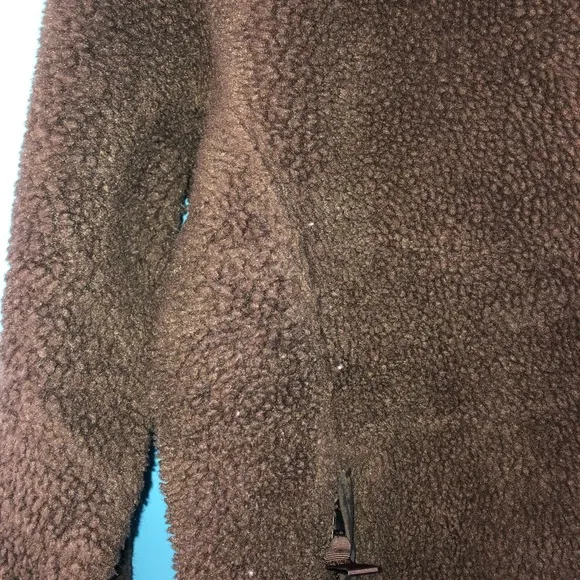 Patagonia Brown Fleece Zip Up Jacket Outdoor Winter Warm Fuzzy