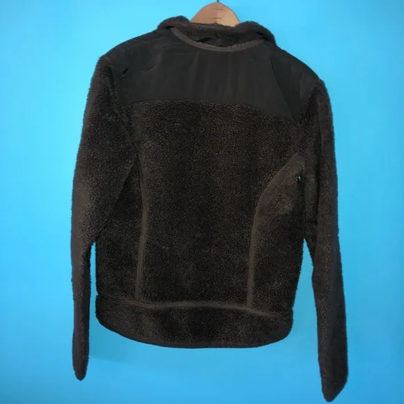Patagonia Brown Fleece Zip Up Jacket Outdoor Winter Warm Fuzzy