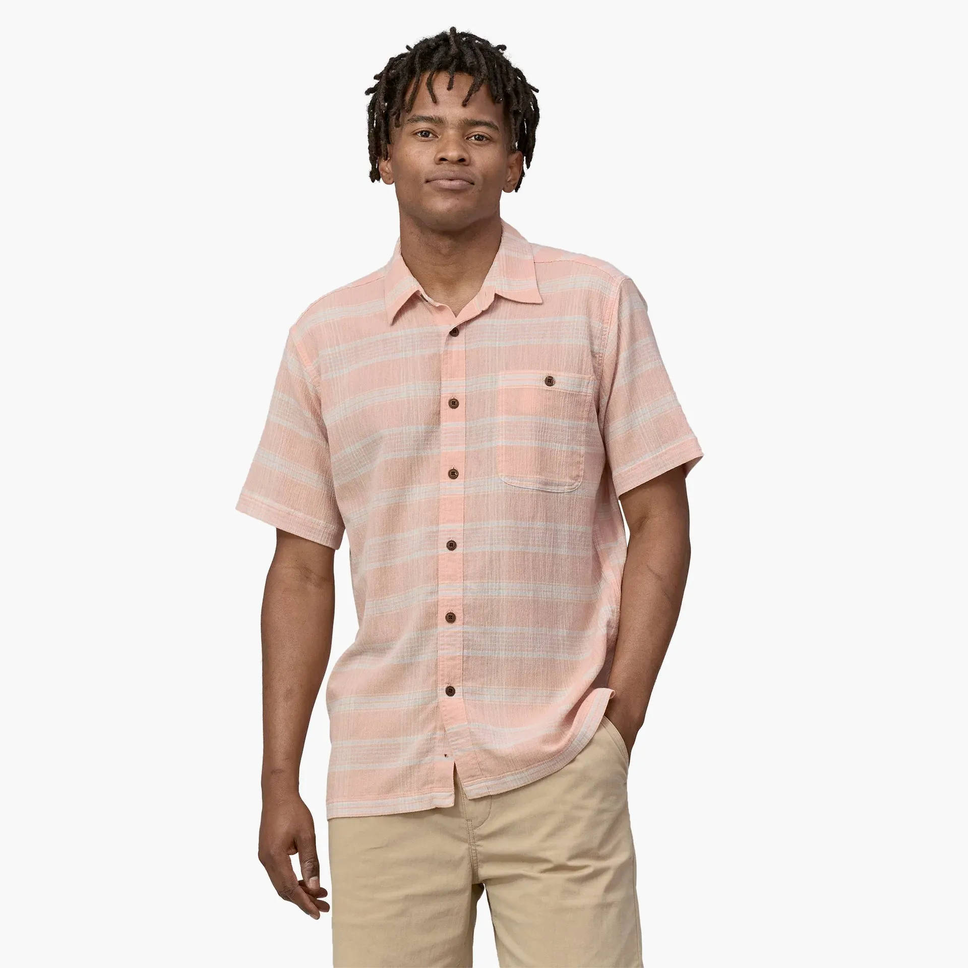 Patagonia M's A/C Shirt Discovery: Whisker Pink