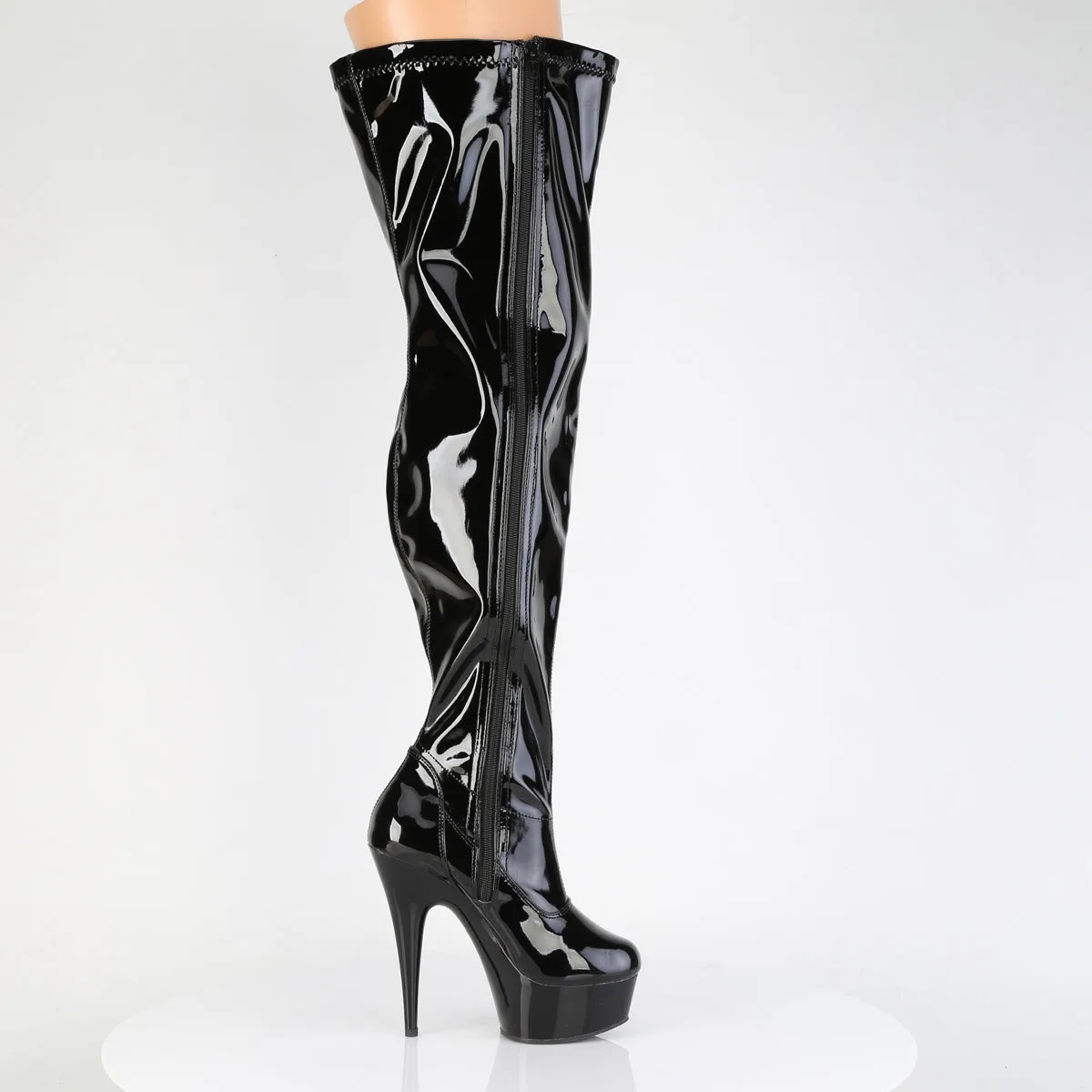 Pleaser Delight 3000WCF [Wide Calf | Wide Shaft!]