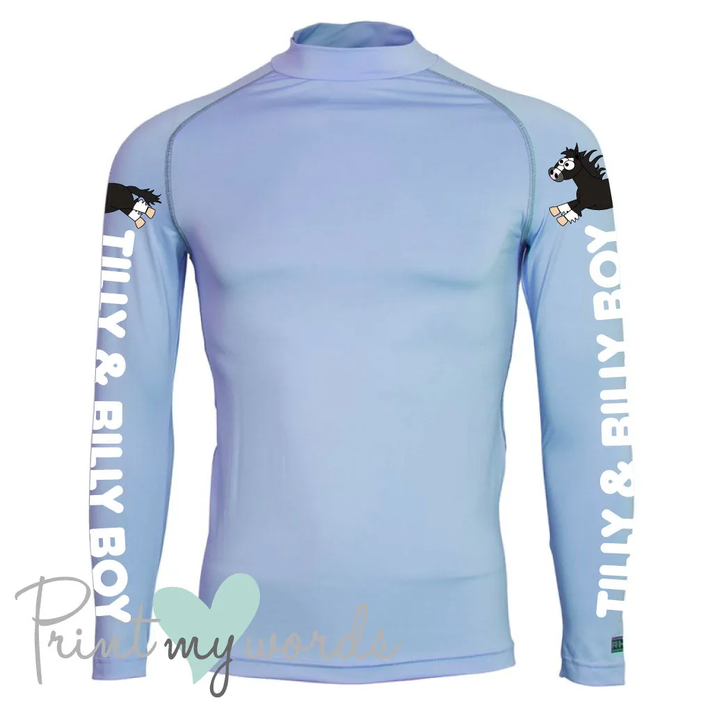 Plodders Children's Personalised XC Long Sleeve Baselayer