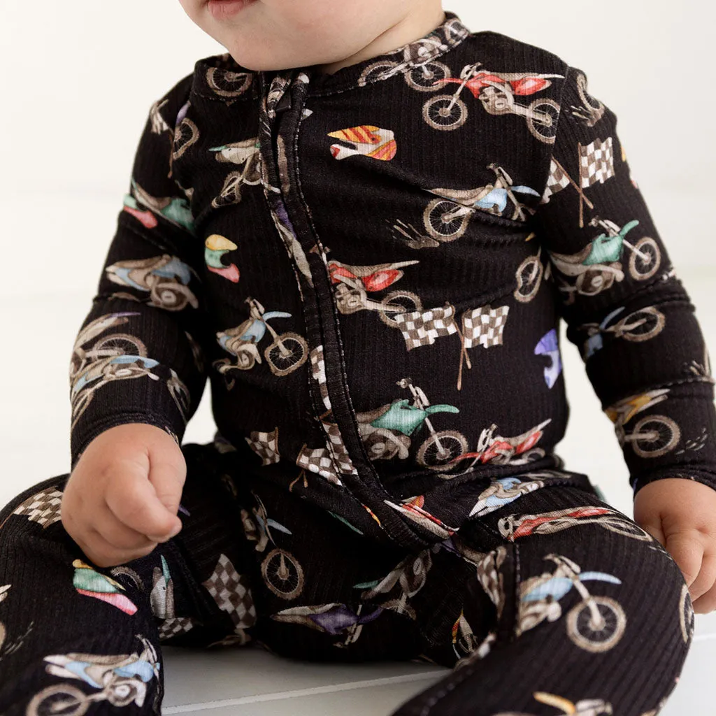 Posh Peanut Supermini Footie with Zipper