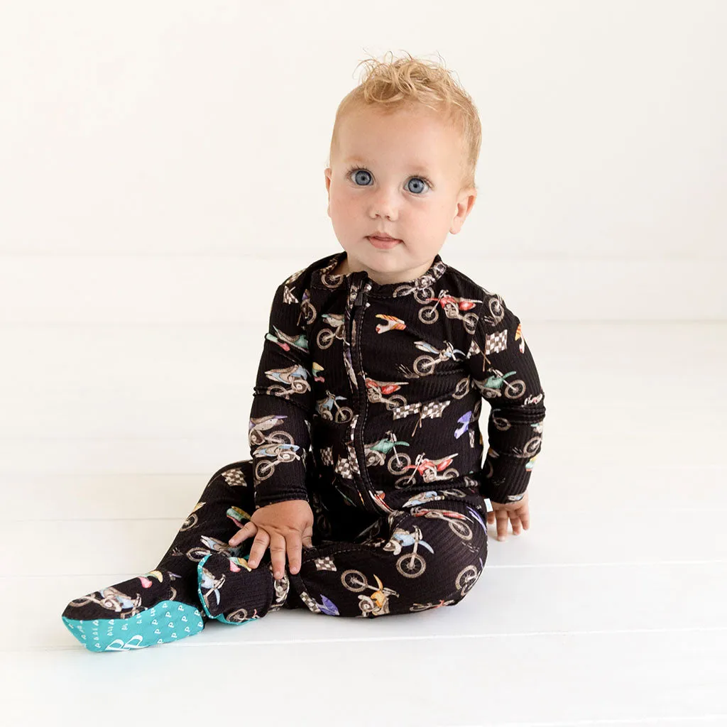 Posh Peanut Supermini Footie with Zipper