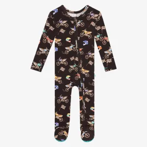 Posh Peanut Supermini Footie with Zipper