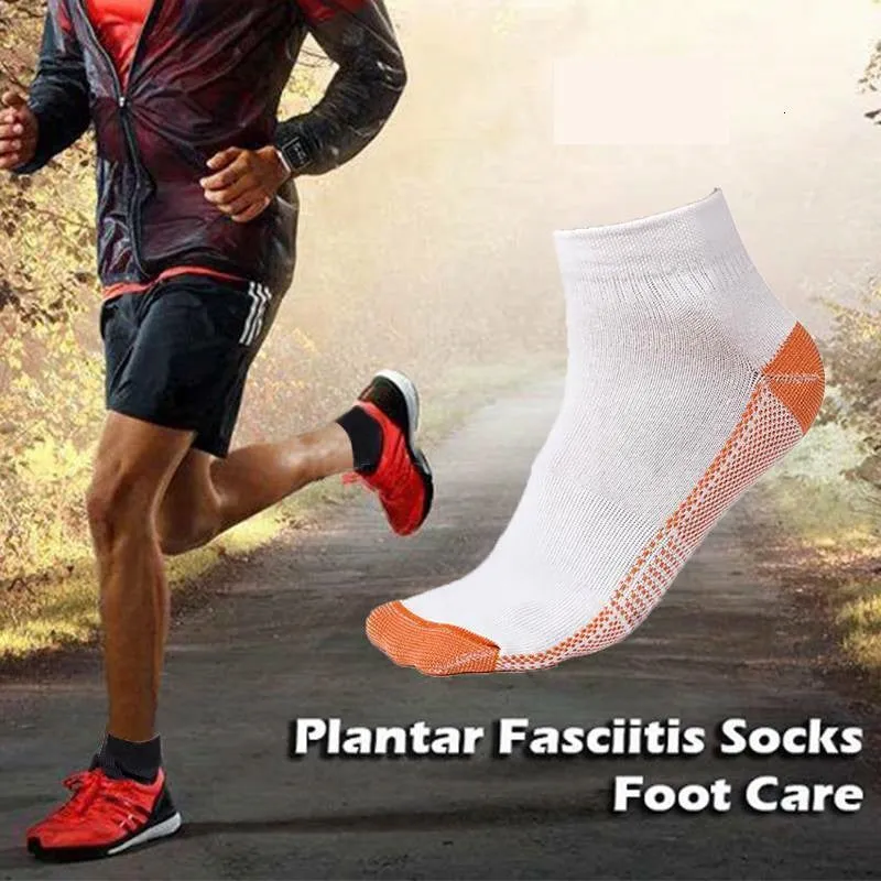 Premium Plantar Fasciitis Compression Socks for Foot Support – Breathable Ankle & Heel Arthritis Relief – Lightweight Arch Support Sport Socks for Running, Hiking & Travel – Anti-Odor, Moisture-Wicking Fabric – 2 Pairs
