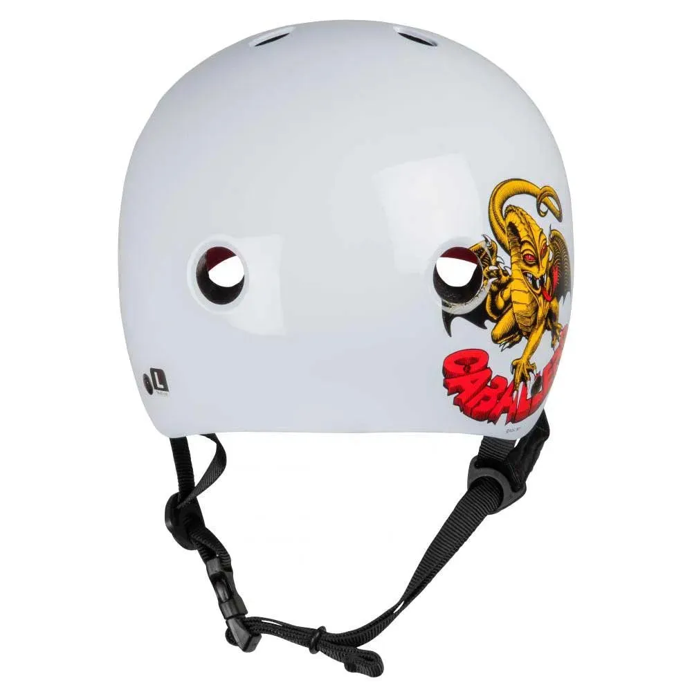 Pro Tec Classic Caballero Pro Helmet - White Red