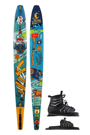 Radar Boy's TRA Waterski w/ TRA - Kid's Boot (2-6) &amp; Vector ARTP