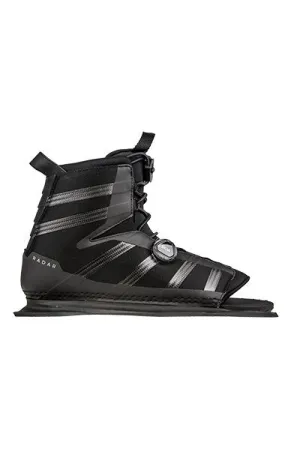 Radar Vector Boa Boot - Carbon / Black - Front Aluminum Plate