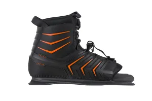 Radar Waterski Vector Boot - Black / Orange - Front Feather Frame