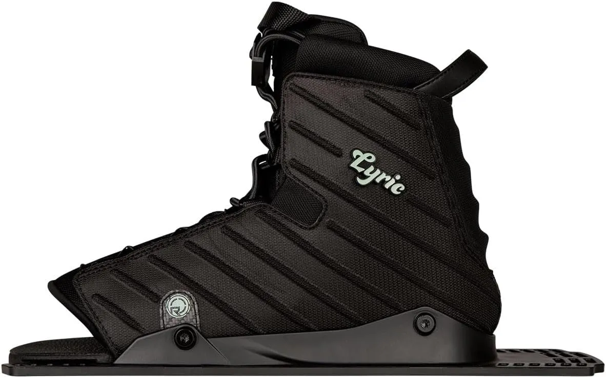 Radar Womens Lyric BOA 2.0 Front Feather Frame Waterski Boot - Coal