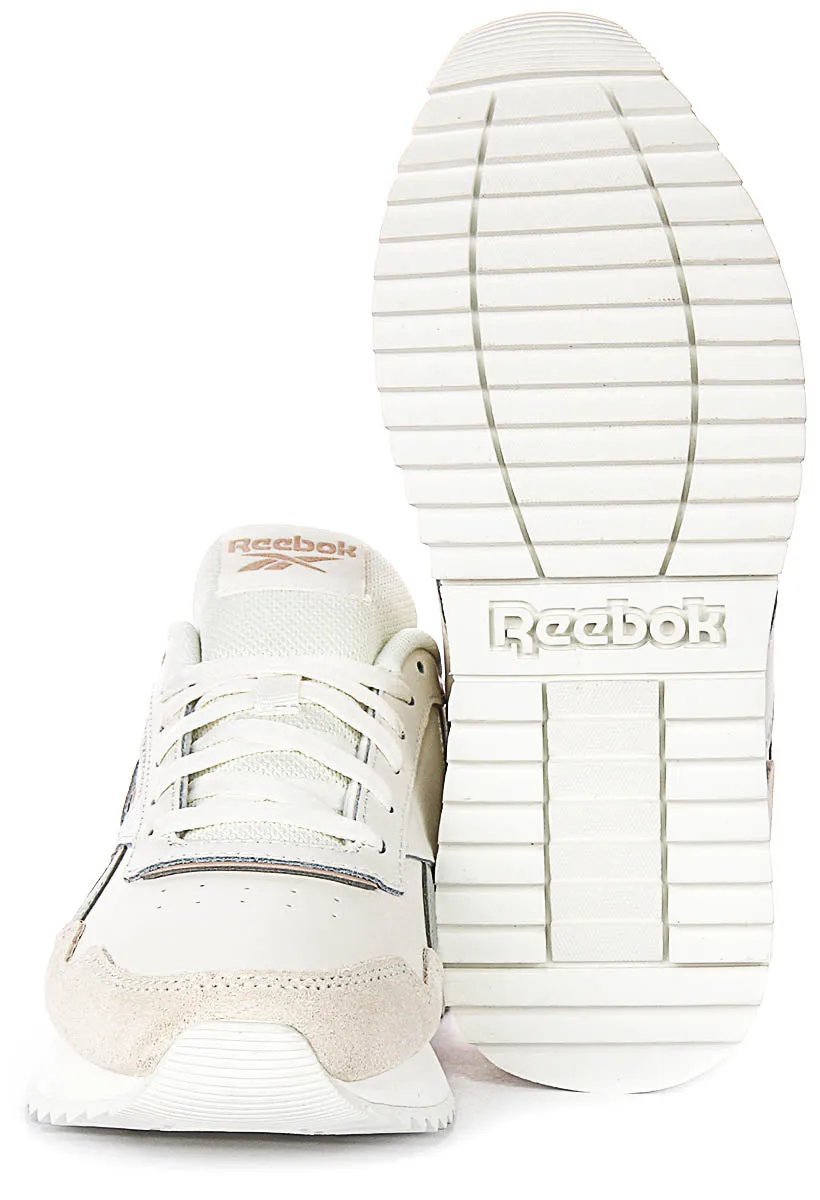 Reebok Glide Ripple In White Green For Women