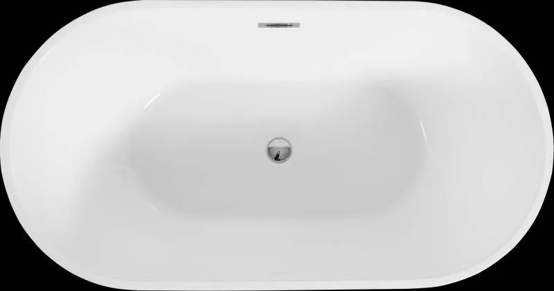 Relaxing Acrylic Soaking Tub with Easy Install Features