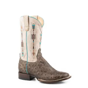 Roper Women's Boot Arrow Feather Brown