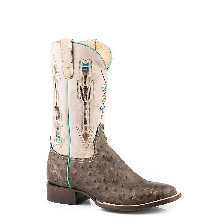 Roper Women's Boot Arrow Feather Brown