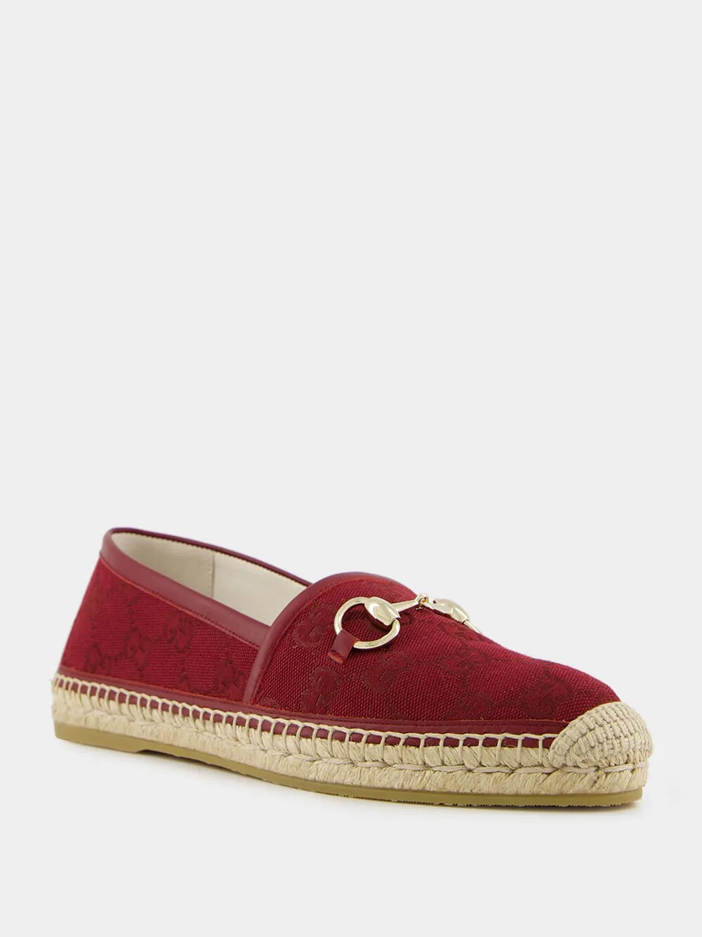 Rosso Ancora Red Espadrilles with Horsebit
