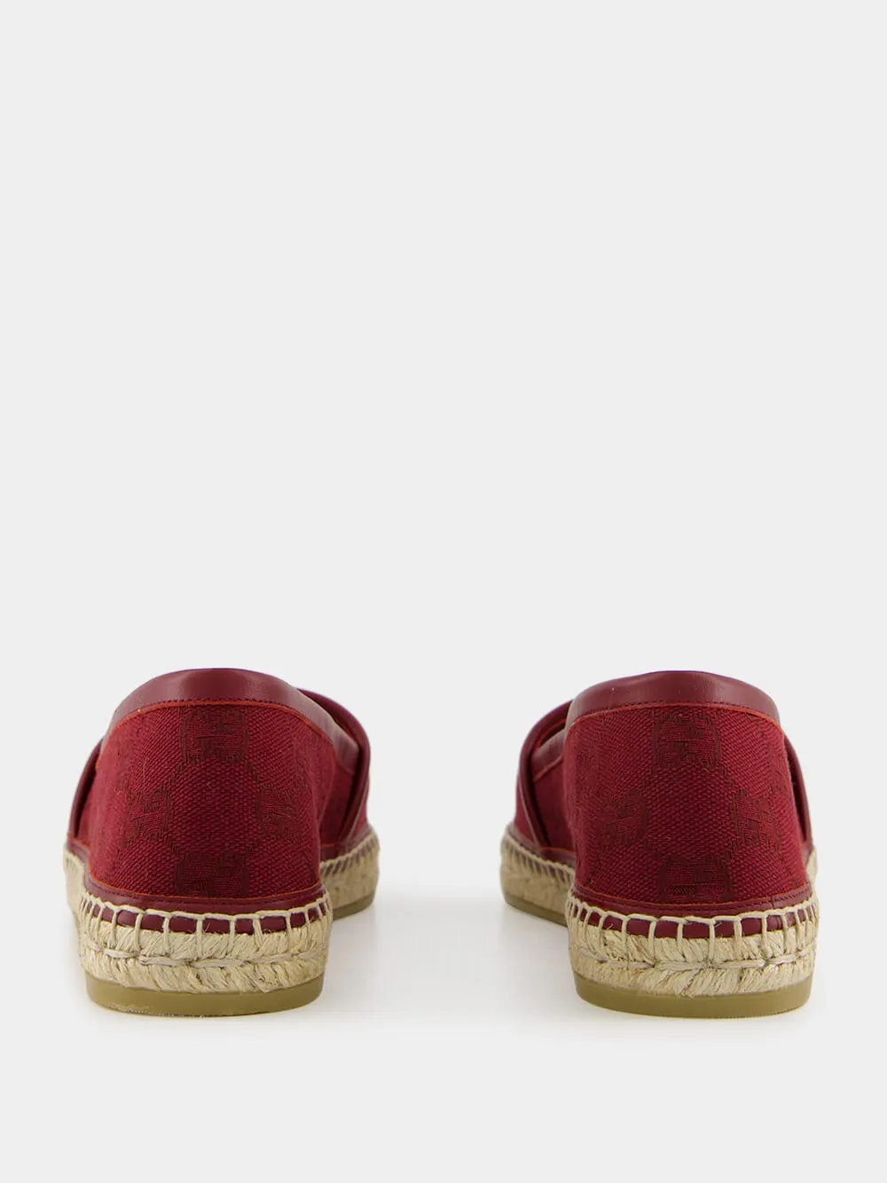 Rosso Ancora Red Espadrilles with Horsebit