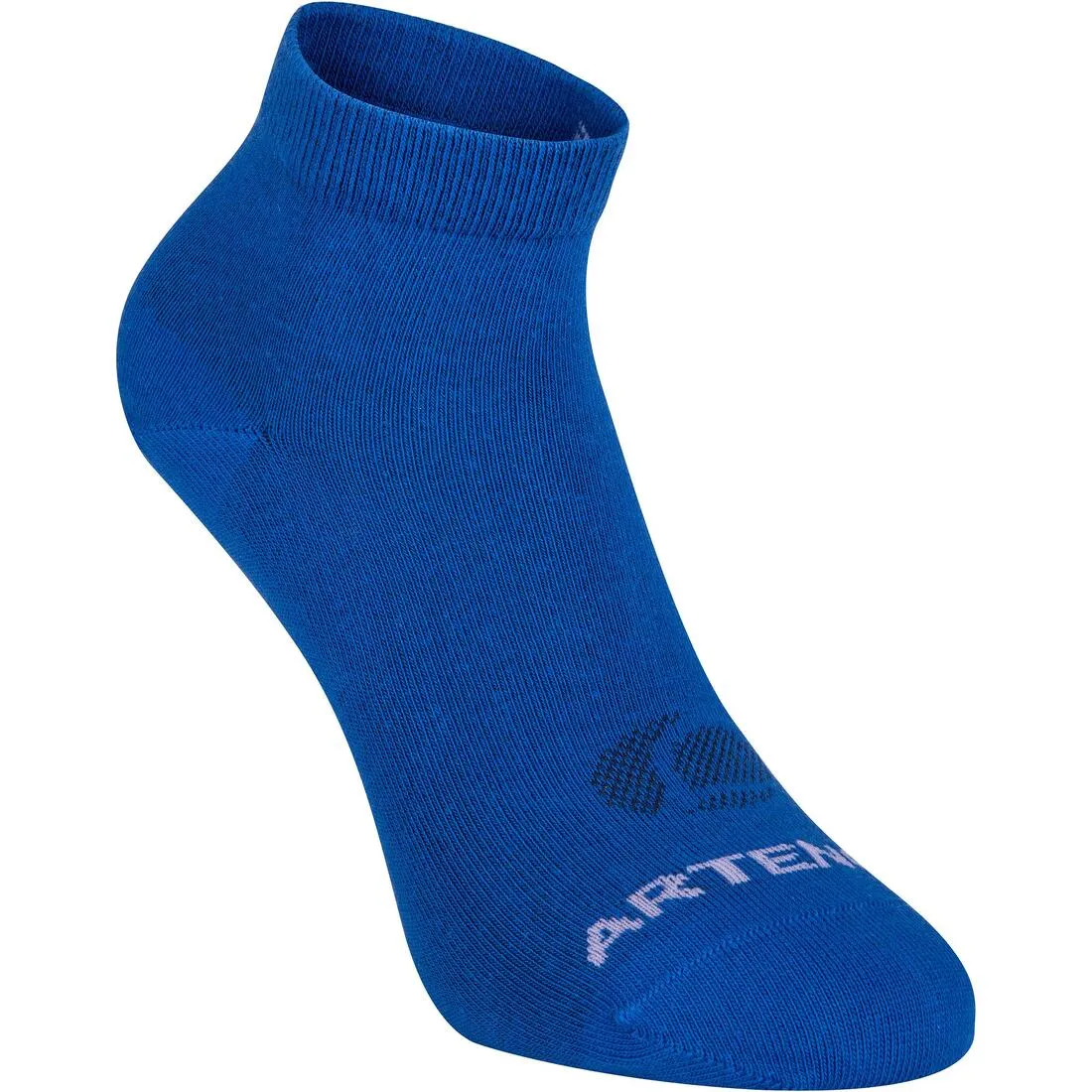 RS750 Adult Racket Sports Mid Socks 6-pack - Blue, Dark Grey