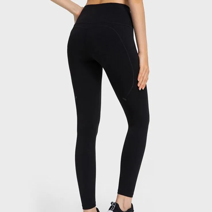 running leggings with pockets