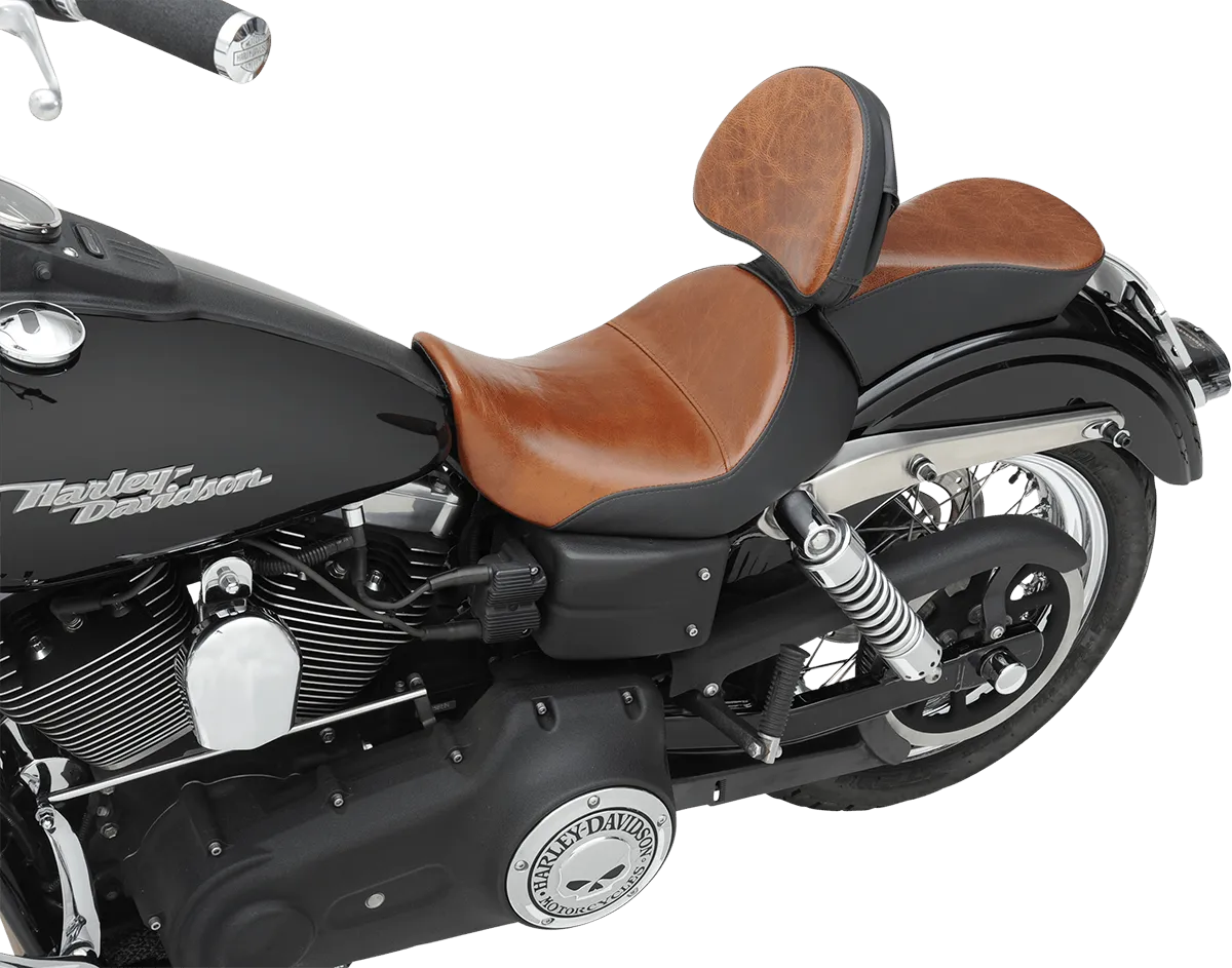 Saddlemen 806-04-0041B Lariat Solo Seat with Gel