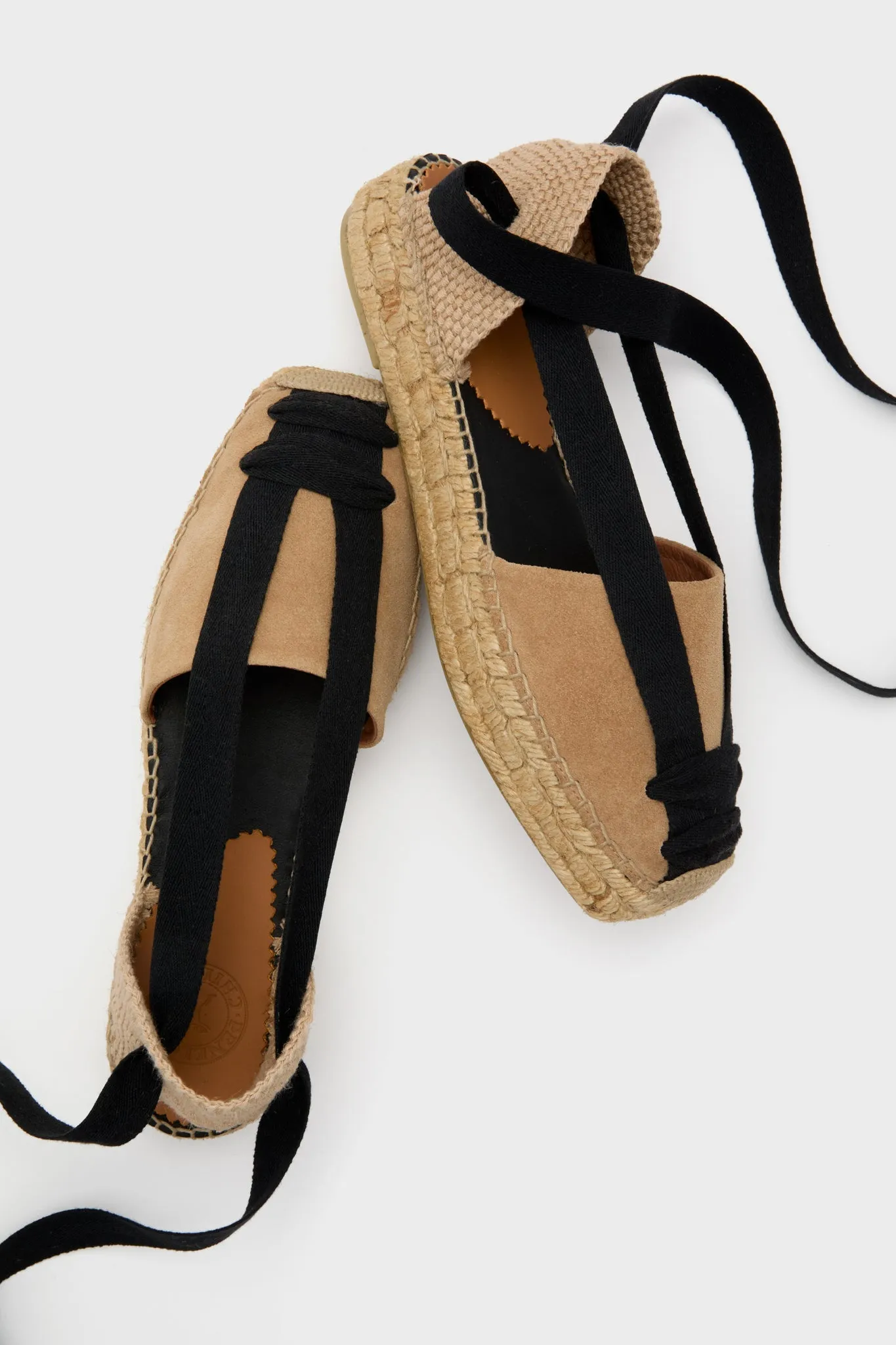 Sand Puntera Suede Sandals