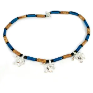 Sea Turtle Charm Necklace for Women- Sea Life Necklace, Turtle Charm Necklace