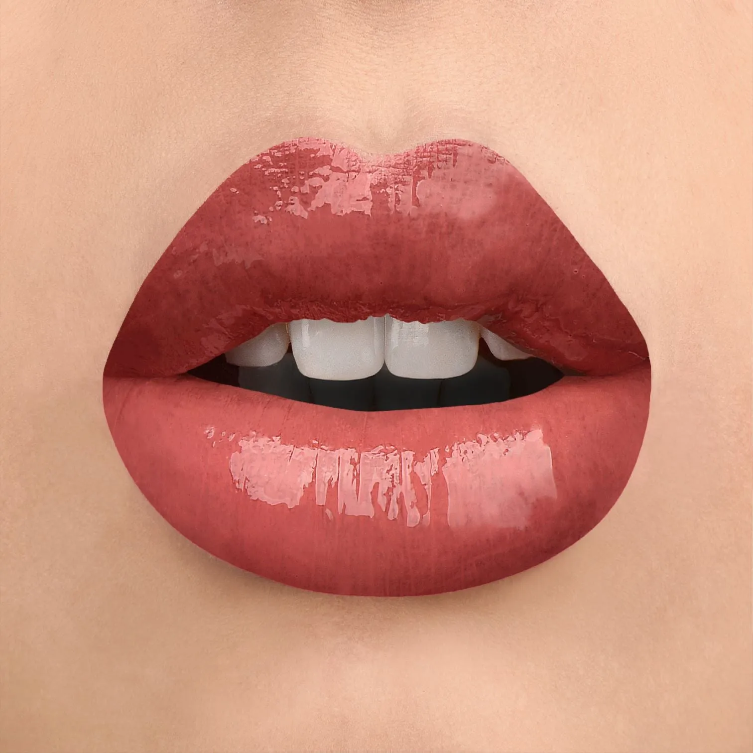 SHADE V5 LUSTRE VINYL FINISH LIPGLOSS - Medium Pink with Warm Undertone