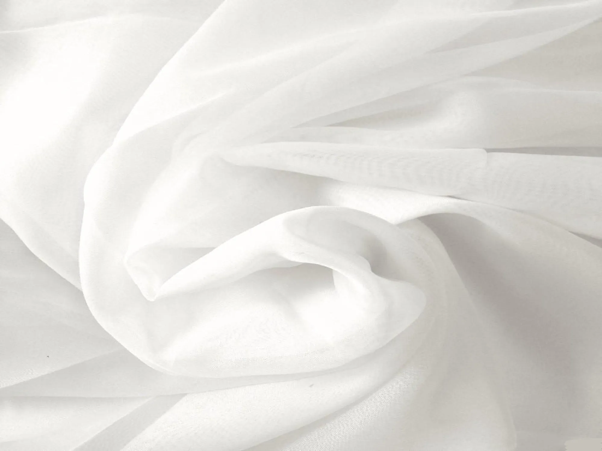 SHEER DRAPE - WHITE