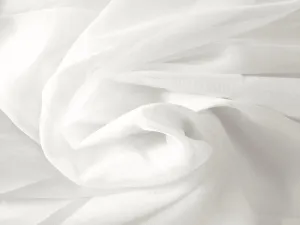 SHEER DRAPE - WHITE