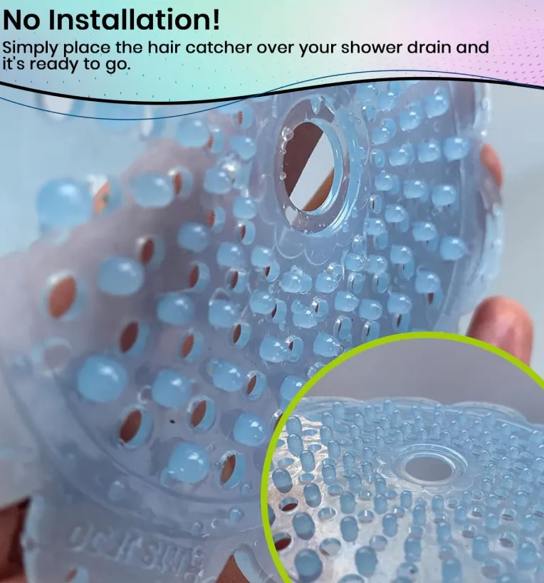 Shower Wowers (4 Pack) Scented Drain Hair Catchers