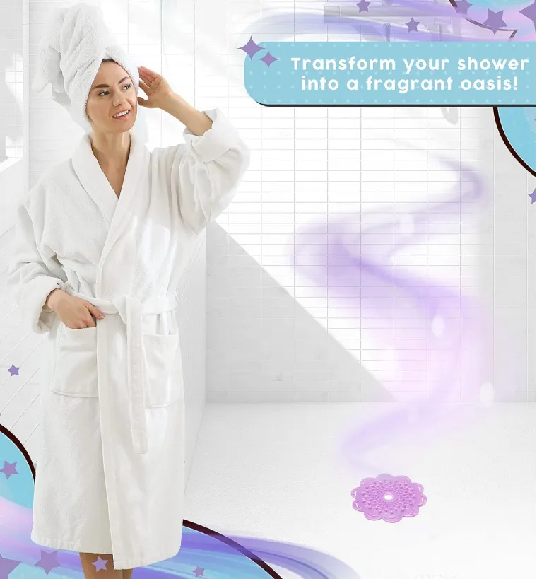 Shower Wowers (4 Pack) Scented Drain Hair Catchers